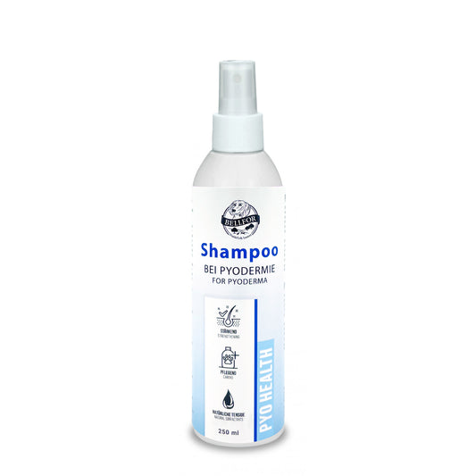 Hundeshampoo Pyo-Health - für Hunde mit bakteriellen Hautinfektionen von Bellfor Hundefutter - 250ml