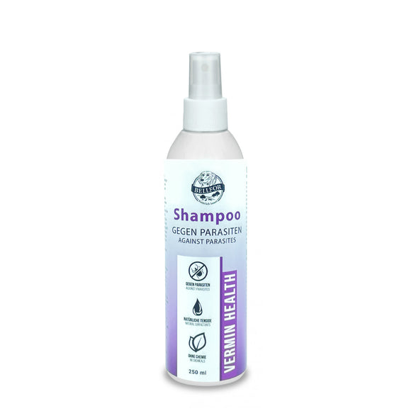 Hundeshampoo Vermin Health - gegen Hautparasiten beim Hund von Bellfor Hundefutter - 250ml