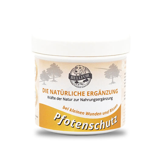 Pfotenschutz Salbe natürlich für Hunde von Bellfor Hundefutter - 110 ml