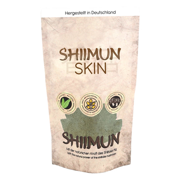 Nahrungsergänzung für Hunde mit Shiitake - Shiimun Skin Pulver von Bellfor Hundefutter - 50g